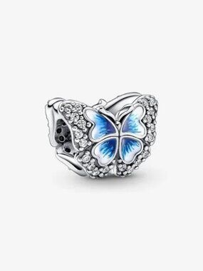 Blue Butterfly Charm